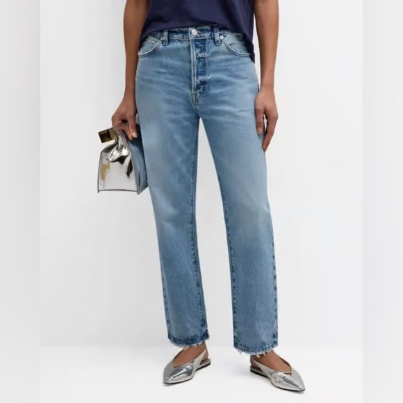 Frame Le Mec Straight Jeans Rhode Grind - Picture 1 of 7